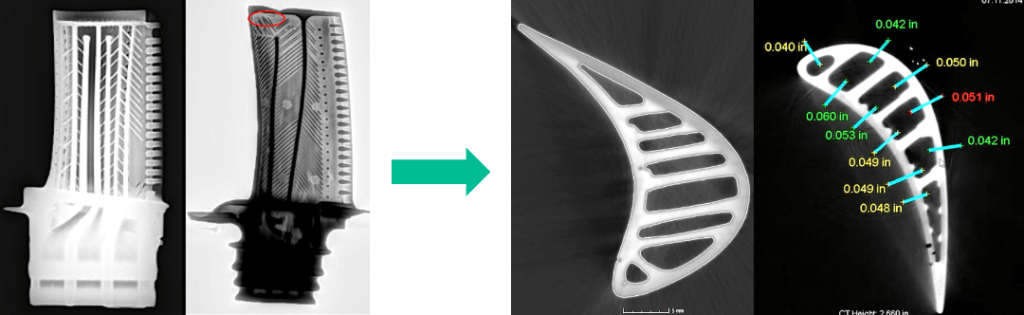 航空叶片检测（2D X-ray到工业CT）